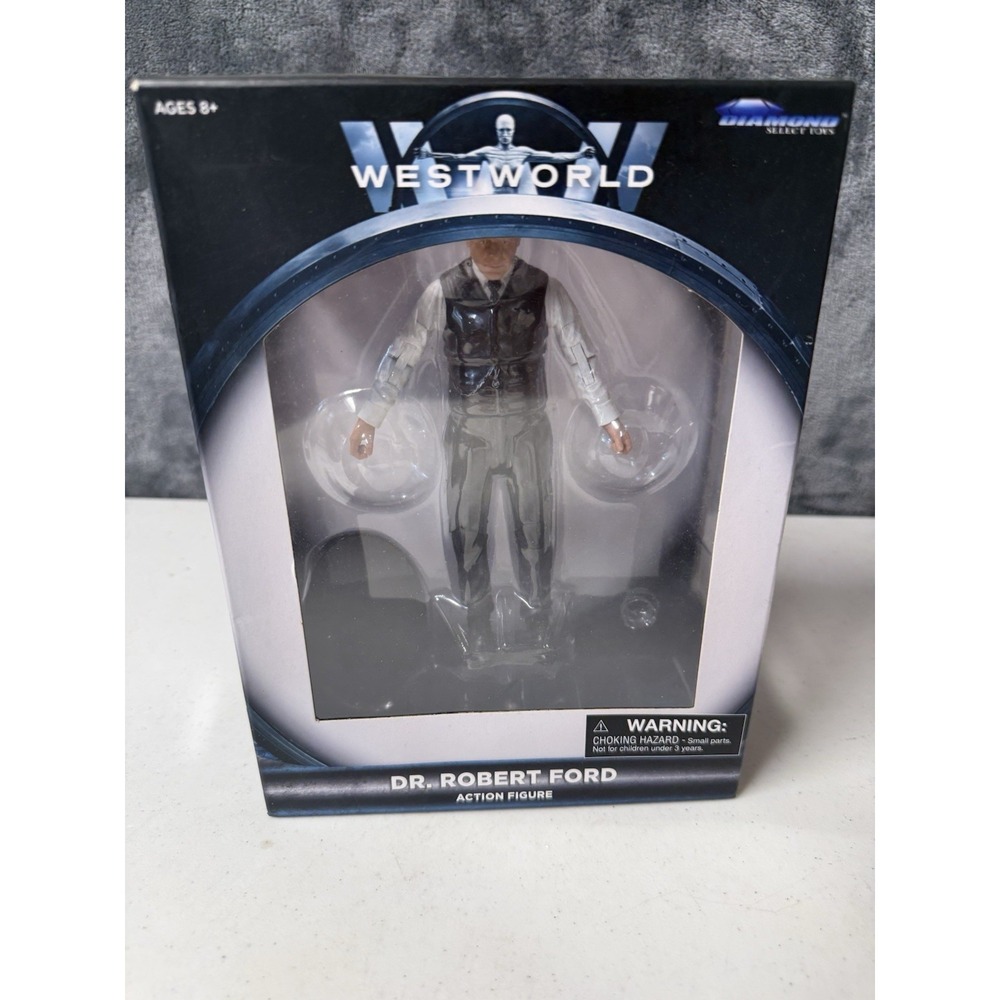 ~ WESTWORLD DR. ROBERT FORD COLLECTIBLE FIGURE DIAMOND SELECT NEW IN BOX SEALED